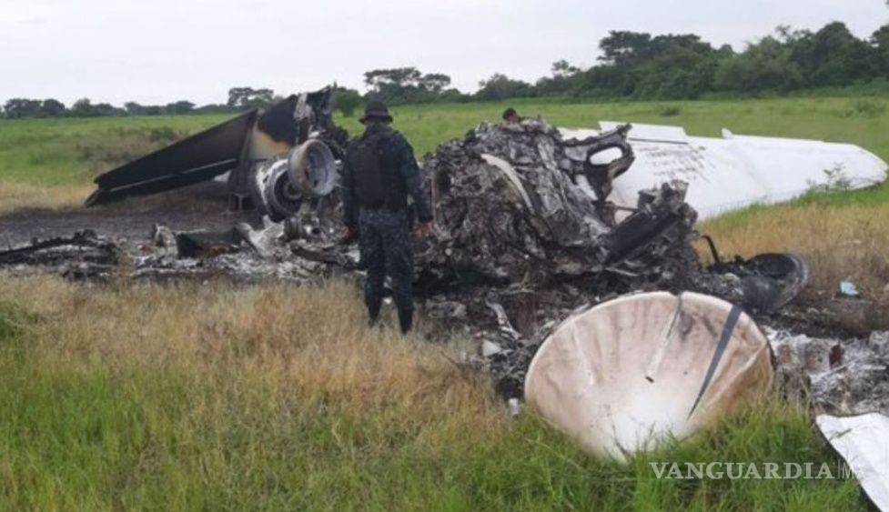 $!Mueren dos mexicanos en accidente de avioneta repleta de cocaína en Guatemala