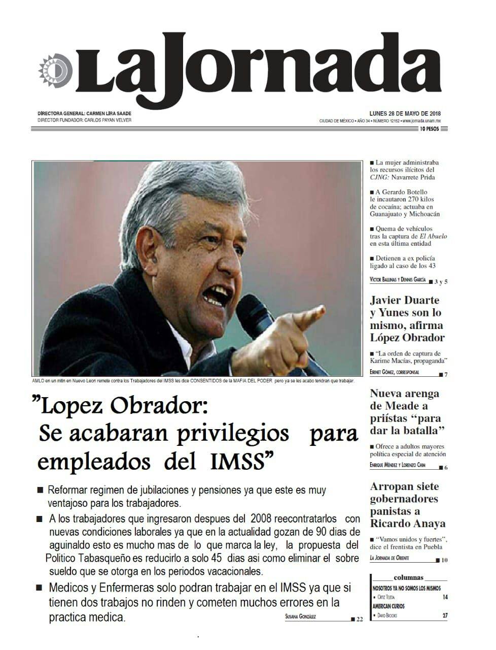 $!Prestaciones del IMSS desaparecerán, la nueva Fake News