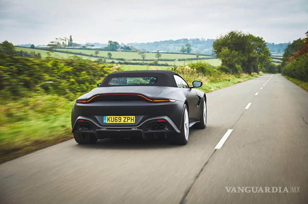 $!Aston Martin deja ver un poco su Vantage Roadster 2020 antes de su lanzamiento