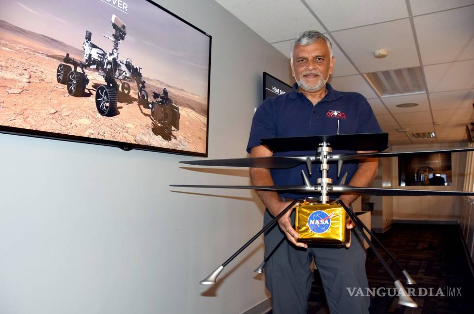 $!MHS, un helicóptero con el que NASA quiere sobrevolar Marte por primera vez