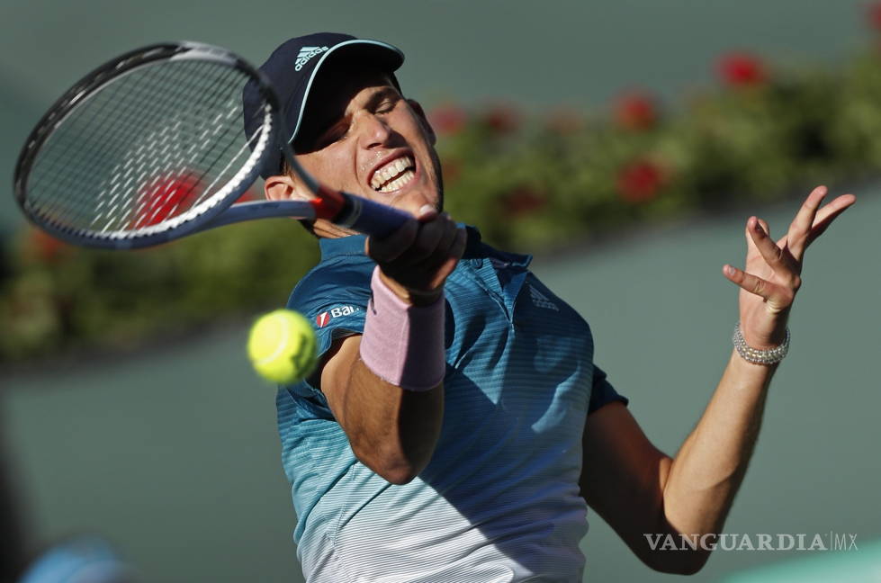 $!¡Sorpresa en Indian Wells! Dominic Thiem vence a Roger Federer
