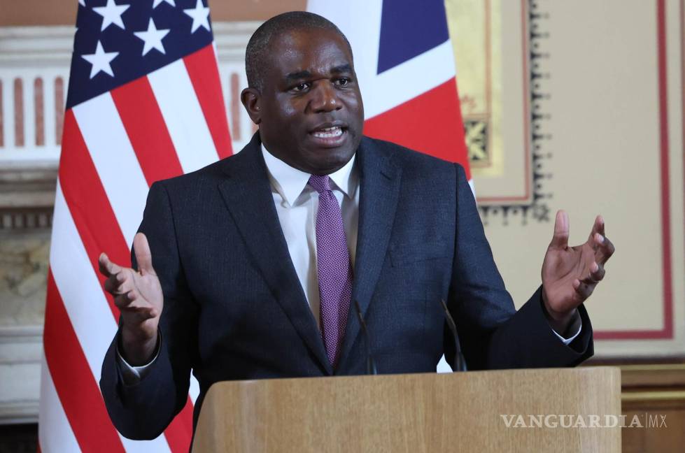 $!El ministro de Asuntos Exteriores de Gran Bretaña, David Lammy.