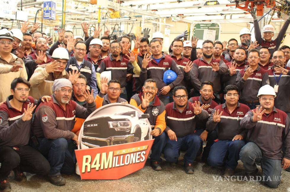 $!RAM produce la unidad número 4 millones en su planta de Saltillo