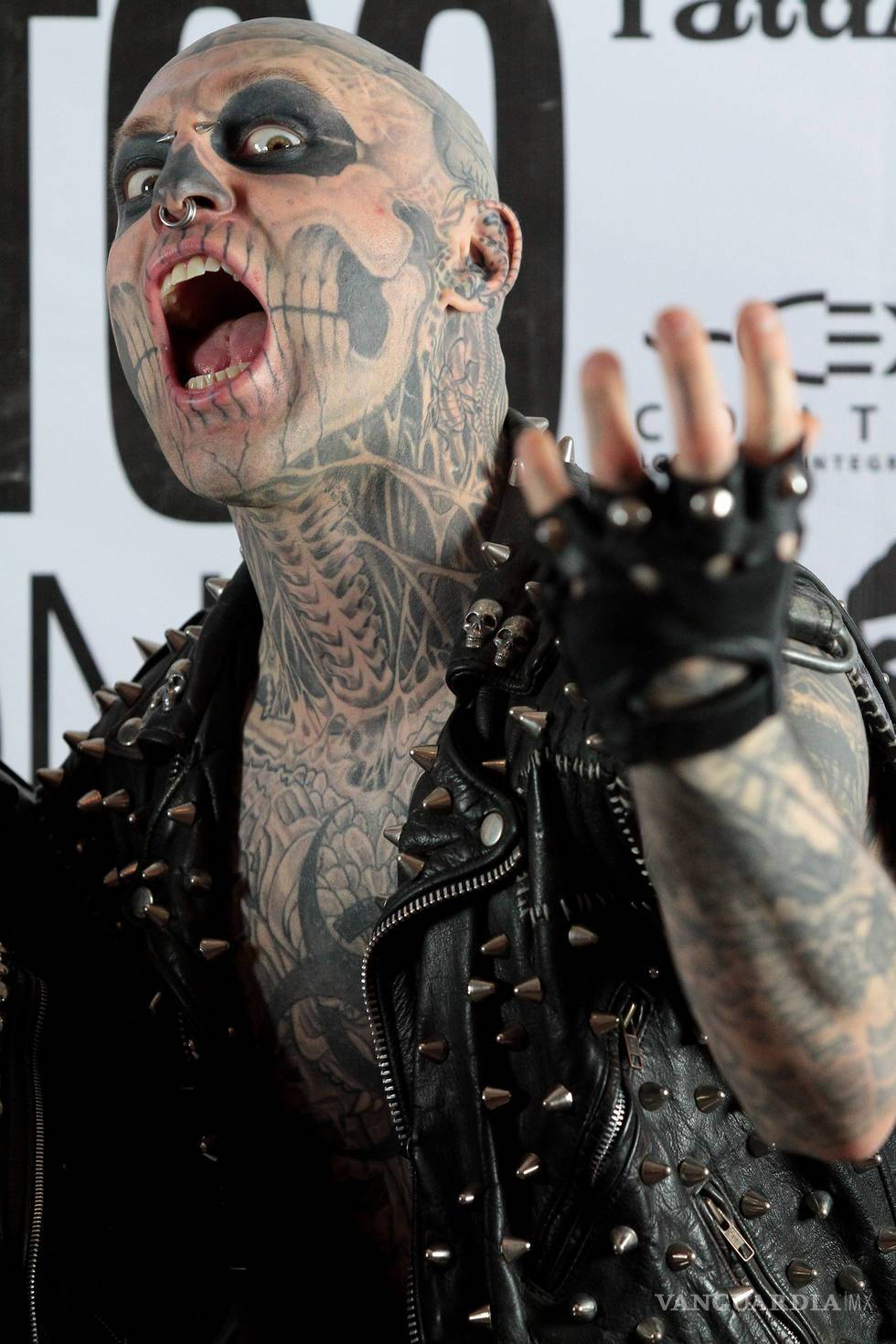 $!'Zombie Boy' Rick Genest es encontrado muerto, se presume suicidio