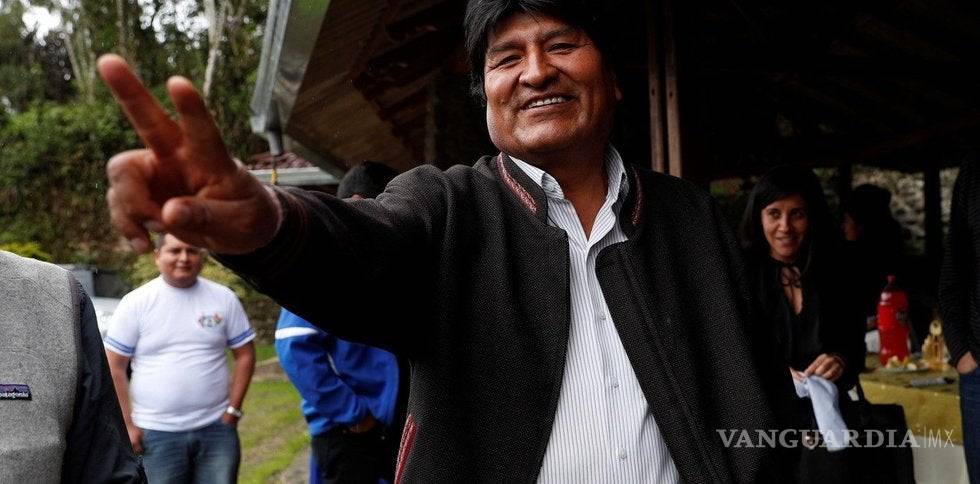 Tribunal Electoral de Bolivia otorga triunfo a Evo Morales