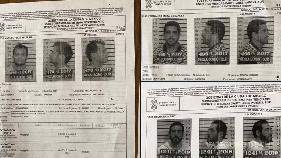 $!Operador del Chapo Guzmán junto con otros dos reos, se fugan del Reclusorio Sur