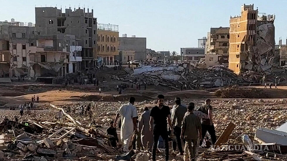 $!‘Daniel’ deja caos y tragedia en Libia; más de 6 mil muertos y 9 mil desaparecidos
