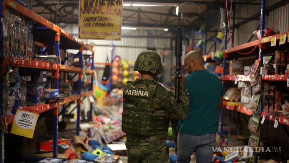 Se prepara Nuevo León ante riesgo de saqueos por crisis ante el COVID-19