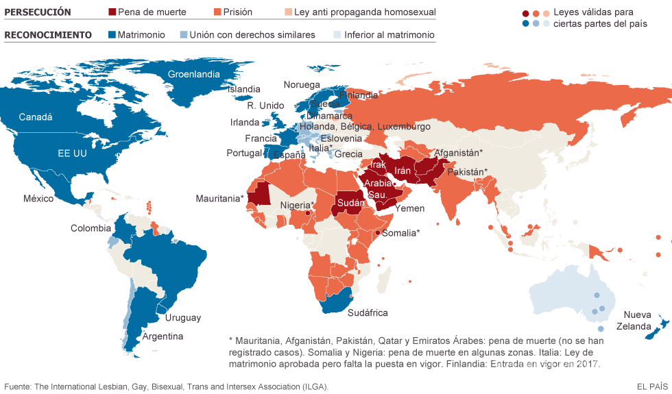 $!El matrimonio homosexual avanza, leyes anti-gay también