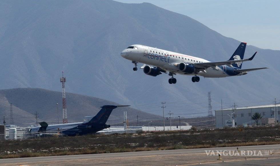 En junio, se reanuda el vuelo de Aeroméxico en Saltillo