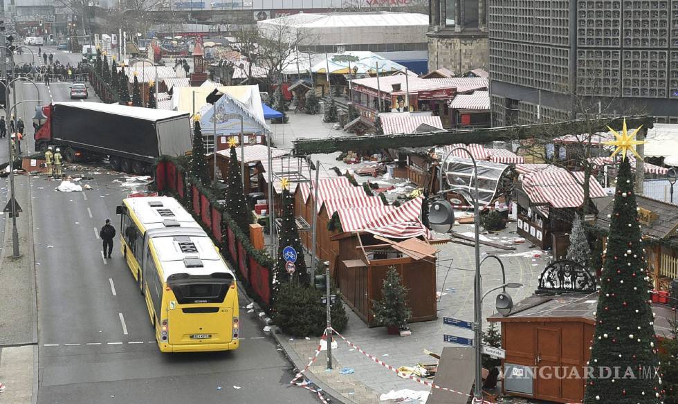 ISIS se adjudica atentado en mercado navideño de Berlín