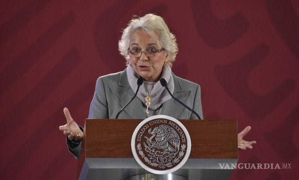 Gobierno federal asume el desafío contra la violencia: Sánchez Cordero