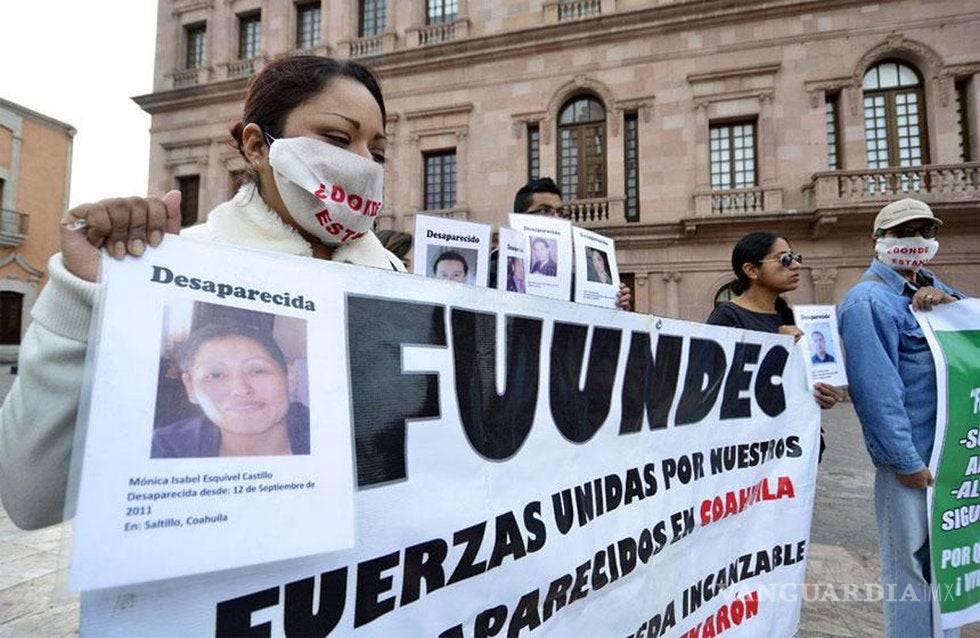 Pobres resultados de Fiscalía para Desaparecidos en Coahuila, dice la Fuundec
