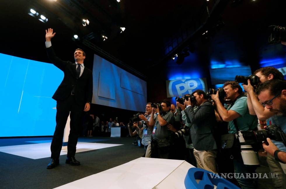 $!Pablo Casado, sucesor de Rajoy como nuevo presidente del PP