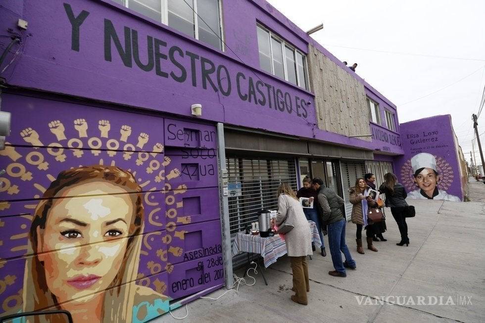 Mural contra feminicidios en Saltillo no será sancionado
