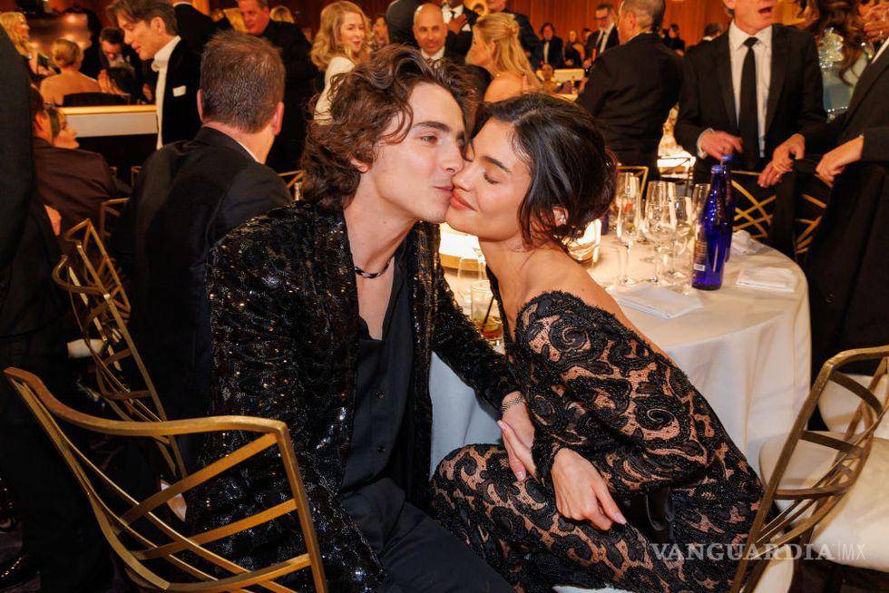 $!Kylie Jenner y Timothée Chalamet.