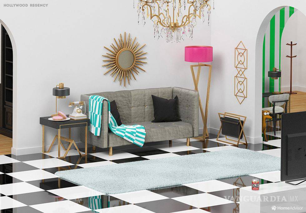 $!Así luciría la sala de Los Simpsons en la vida real