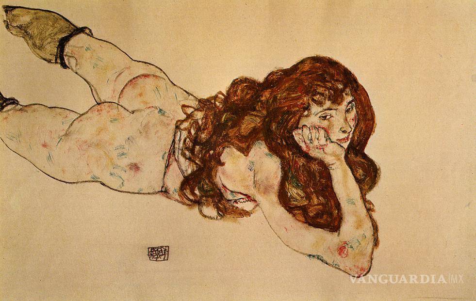 $!Censuran desnudos de Egon Schiele a 100 años de su muerte