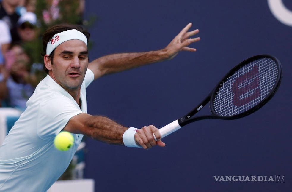 $!Roger Federer alcanza los Cuartos de Final de Miami tras una caótica espera