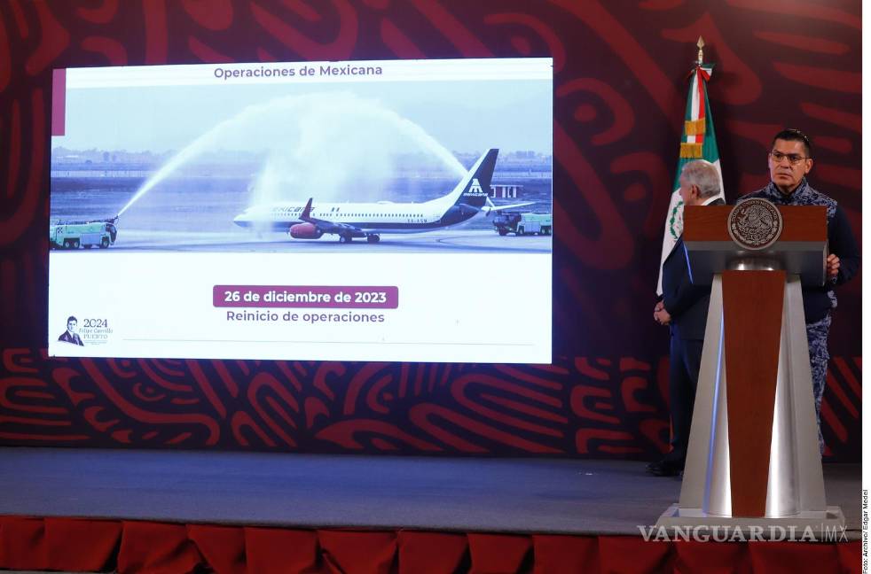 $!El gobierno de López Obrador reinició las operaciones de la aerolínea, pero ahora bajo el apoyo del Estado.