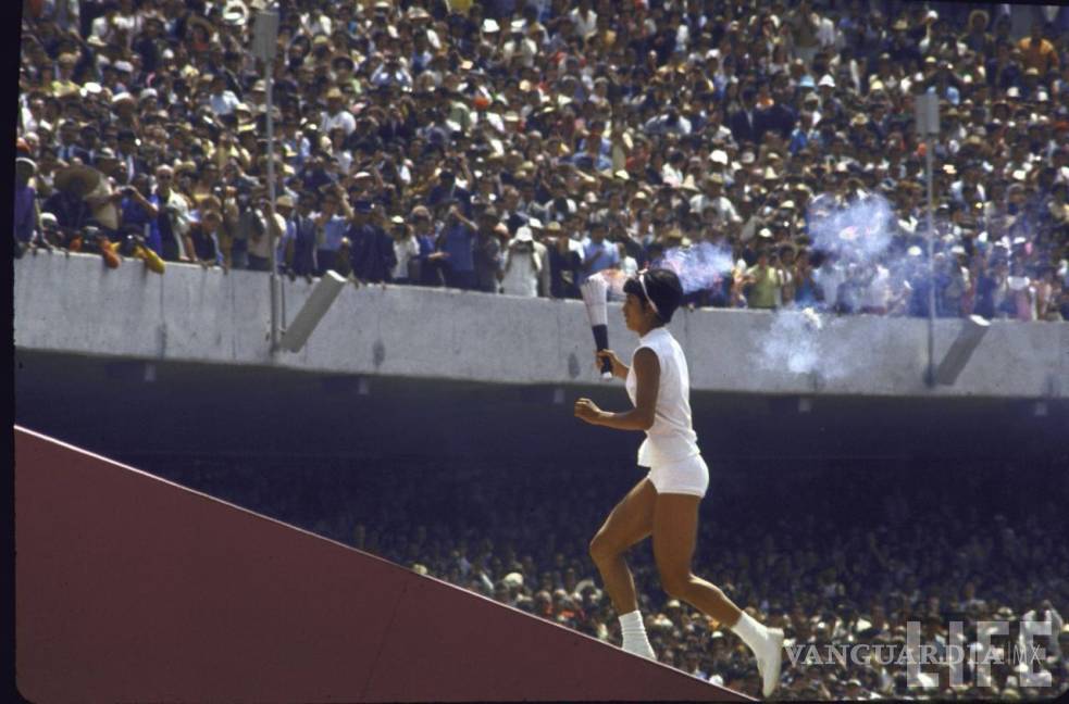 $!Poder femenino: los Juegos Olímpicos del 68', pioneros en tener a la primer mujer en encender el pebetero