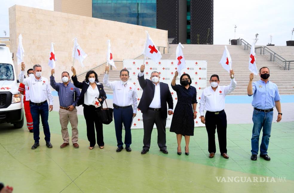 $!Alcalde de Torreón arranca colecta anual de la Cruz Roja