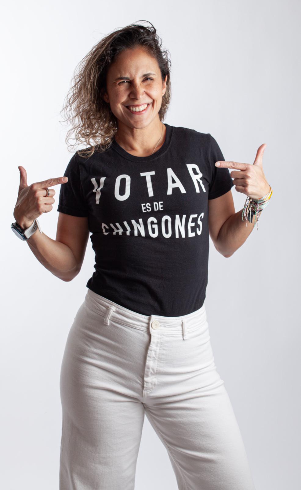 $!Laura Garza es la fundadora de ‘Votar es de chingones’.