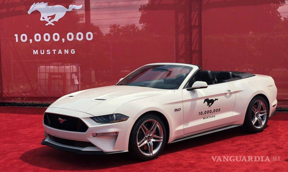 $!Ford Mustang, 54 años de historia y 10 millones de unidades fabricadas