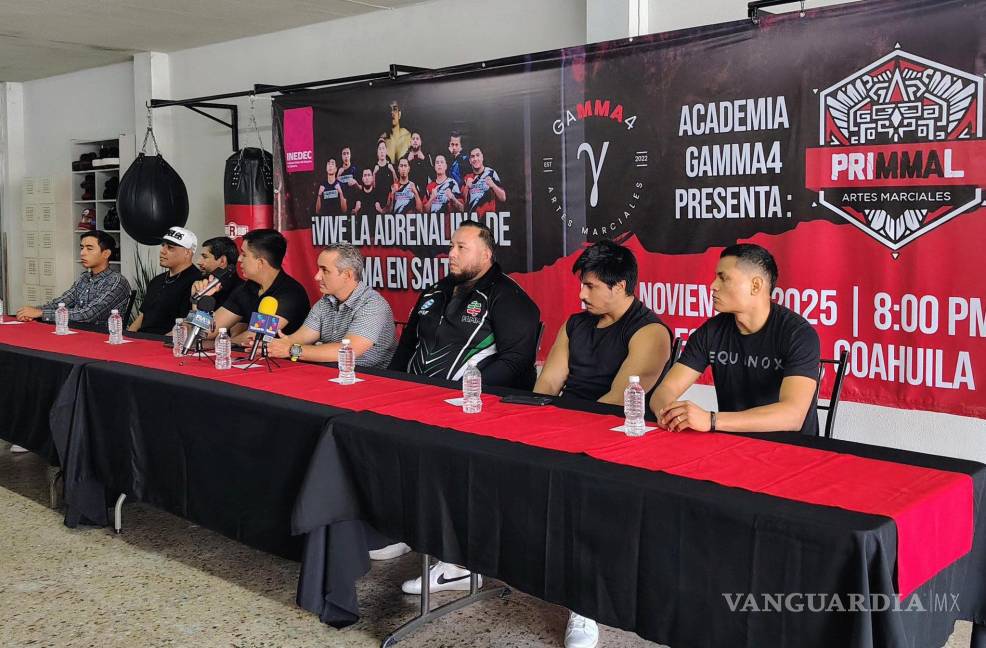 $!La rueda de prensa contó con la presencia de medios, patrocinadores y fanáticos interesados en las artes marciales mixtas.