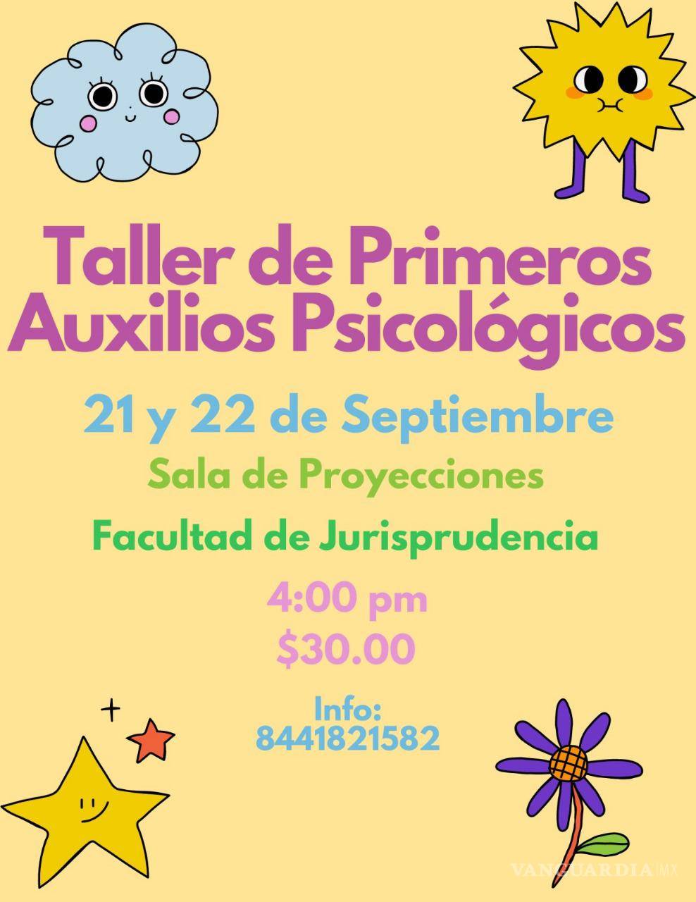 $!El evento se llevará a cabo los días 21 y 22 de septiembre en la Sala de Proyecciones de la facultad.