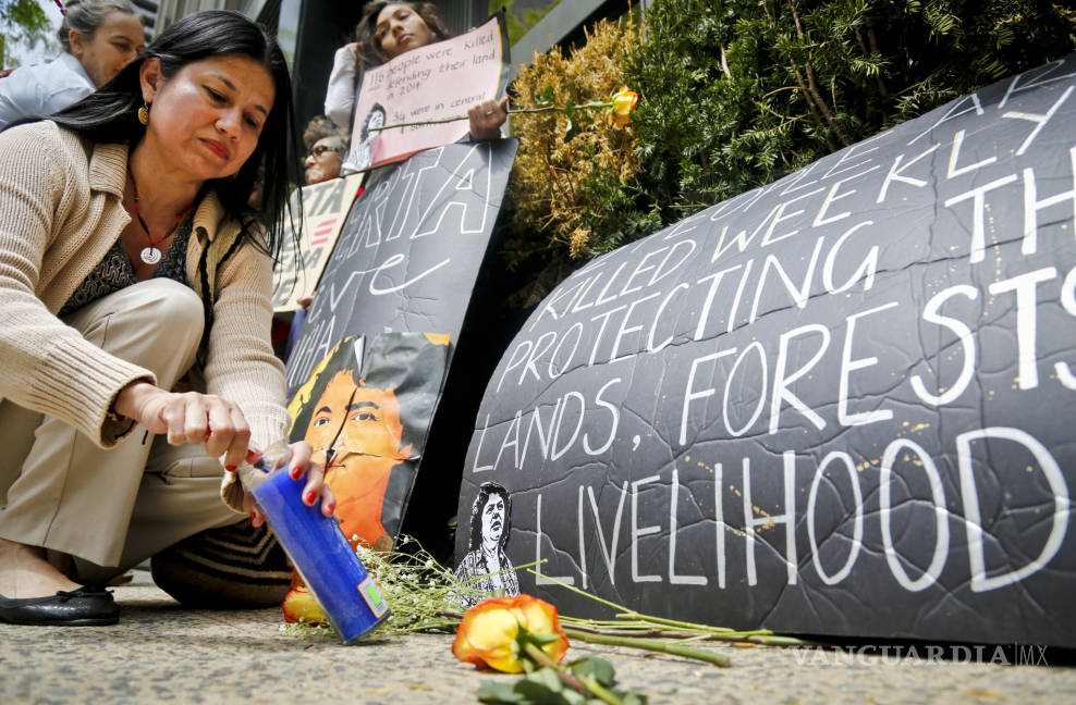 $!Piden justicia para Berta Cáceres en Nueva York