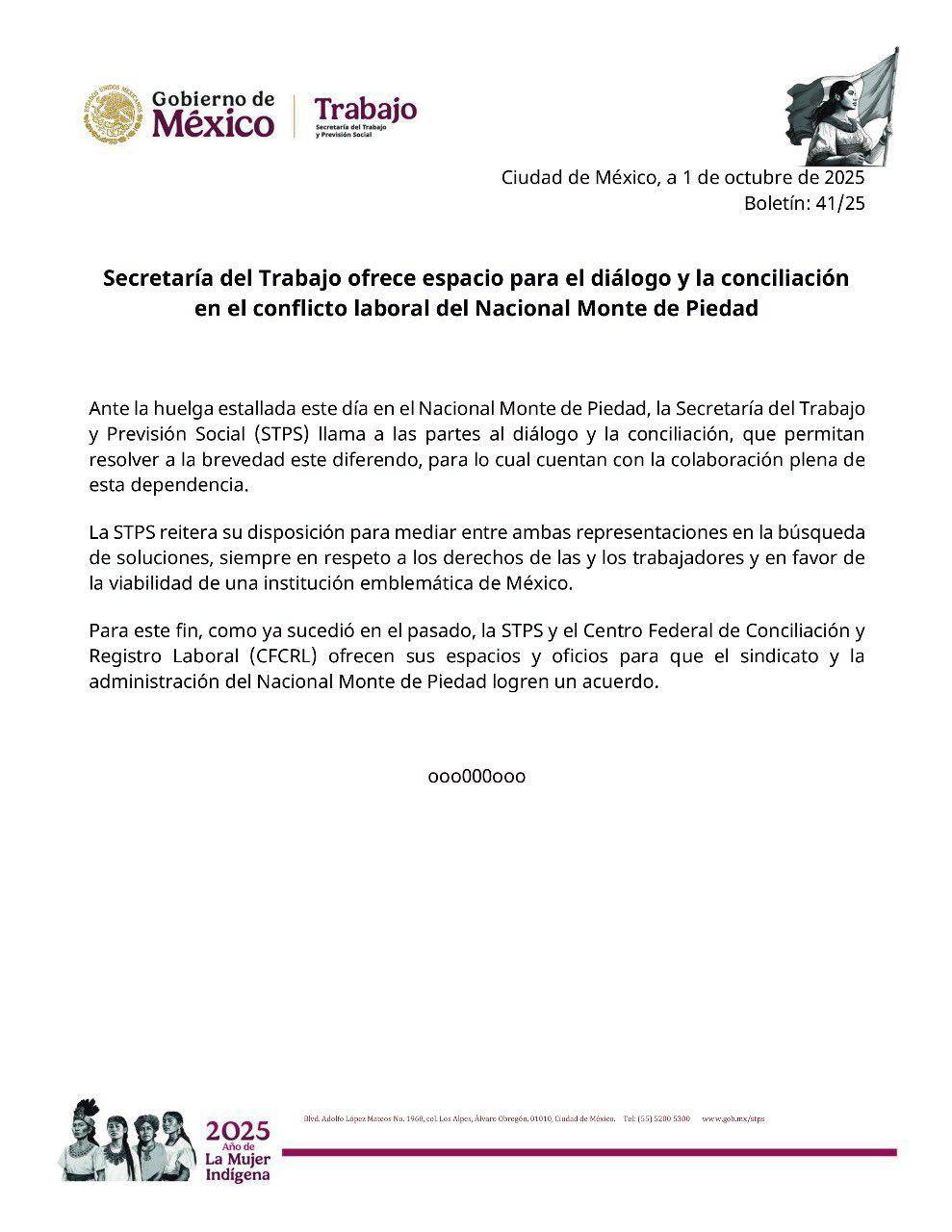 $!Estalla huelga nacional de Nacional Monte de Piedad: sindicato denuncia violaciones a convenio