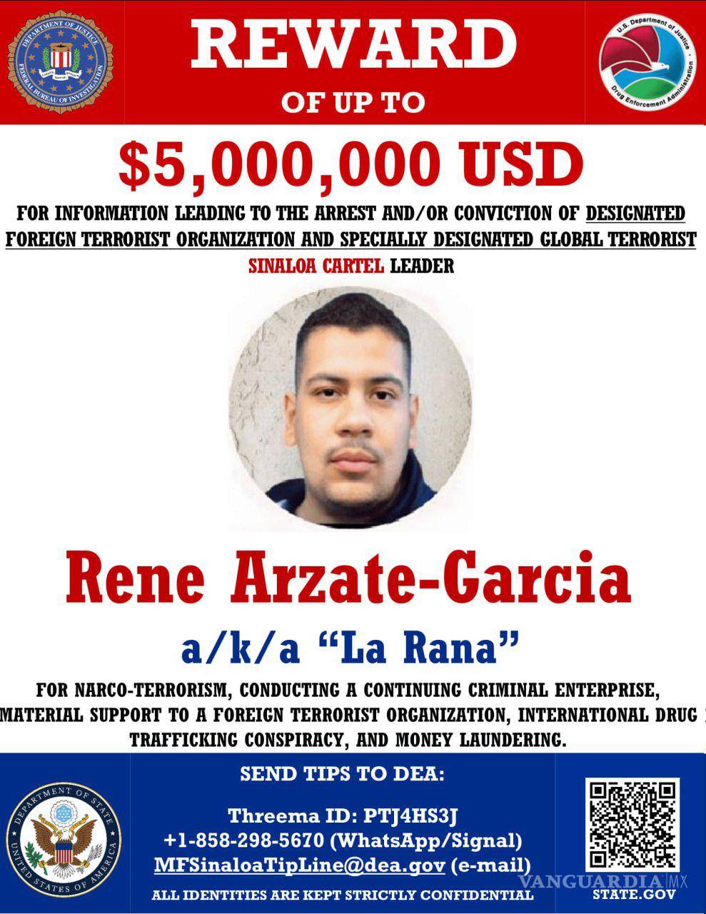 $!EU ofrece 10 millones de dólares por los hermanos Arzate-García, del líderes del Cártel de Sinaloa en Tijuana