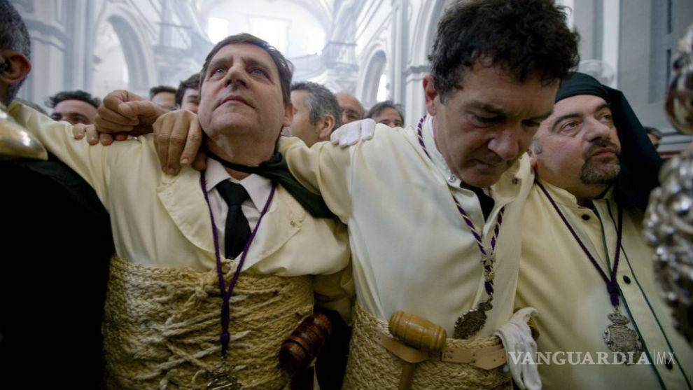 $!Antonio Banderas pasa Semana Santa en Málaga junto a su hija Stella