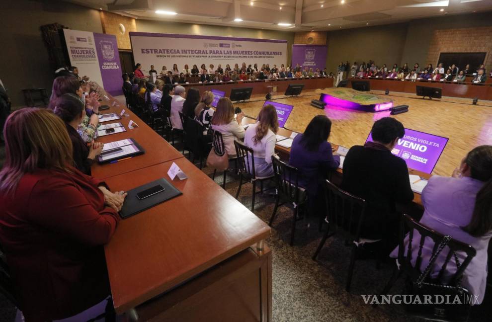 $!Presenta Gobierno de Coahuila estrategia integral a favor de las mujeres