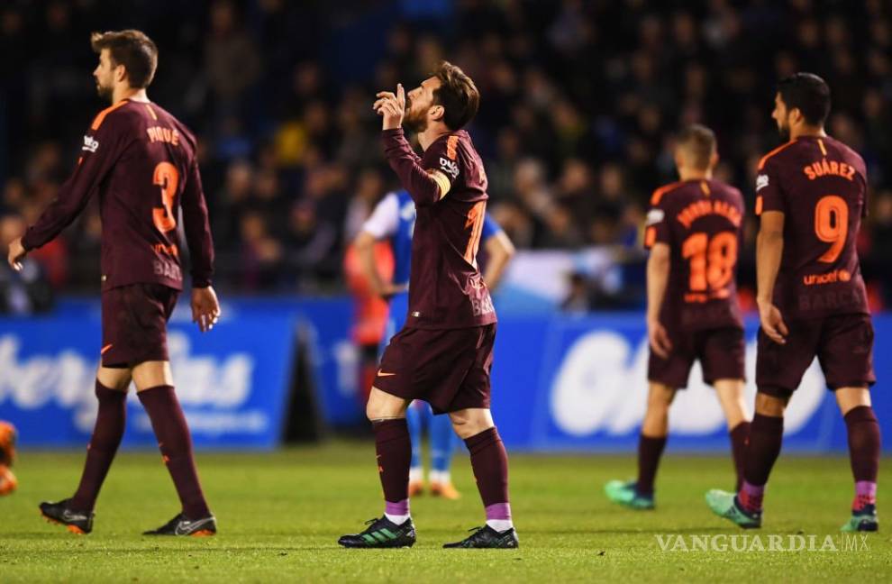 $!Con hattrick de Lionel Messi, Barcelona vence al Deportivo y firma doblete con Liga y Copa