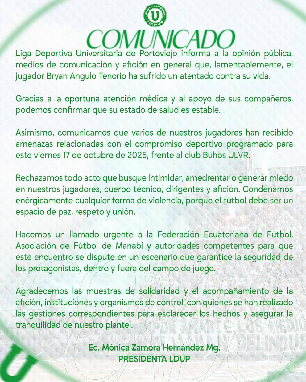 $!Exjugador de Cruz Azul, Bryan Angulo, es baleado en Ecuador