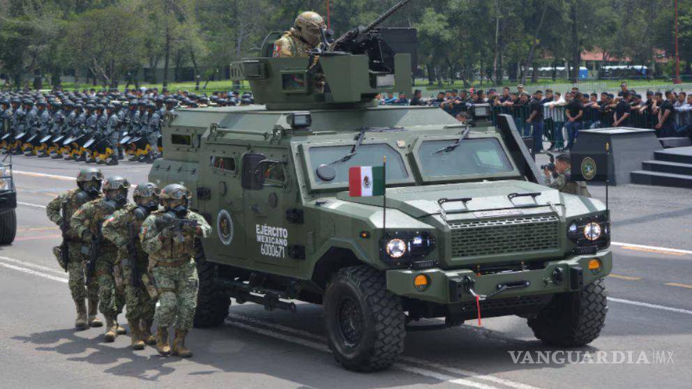 $!Sedena lleva sus ‘Ocelotl’ a Sinaloa, así son los vehículos de guerra con los que patrullará