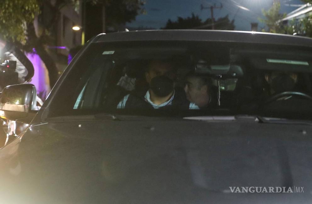 $!El extitular de la extinta Procuraduría General de la República Jesús Murillo Karam, es trasladado a las instalaciones del Reclusorio Norte en CDMX (México).