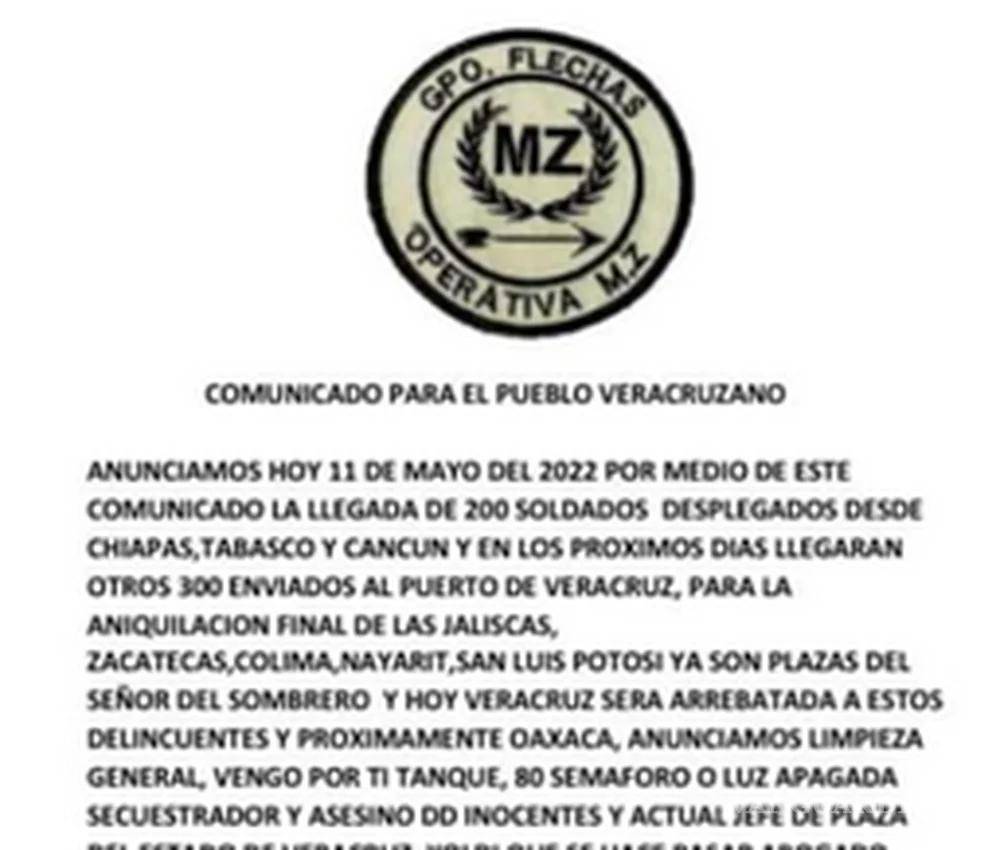 $!‘El Mayo’ Zambada y 500 sicarios llegan a Veracruz para ‘aniquilar’ al CJNG... y amenazan a Cuitláhuac García