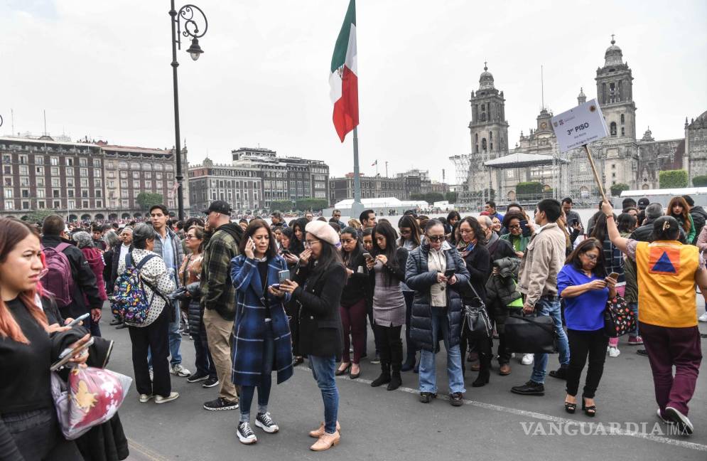 $!Aunque su intensidad es baja, puede ser sentido en ciertas zonas de la CDMX, especialmente en áreas como el centro y el sur de la ciudad.