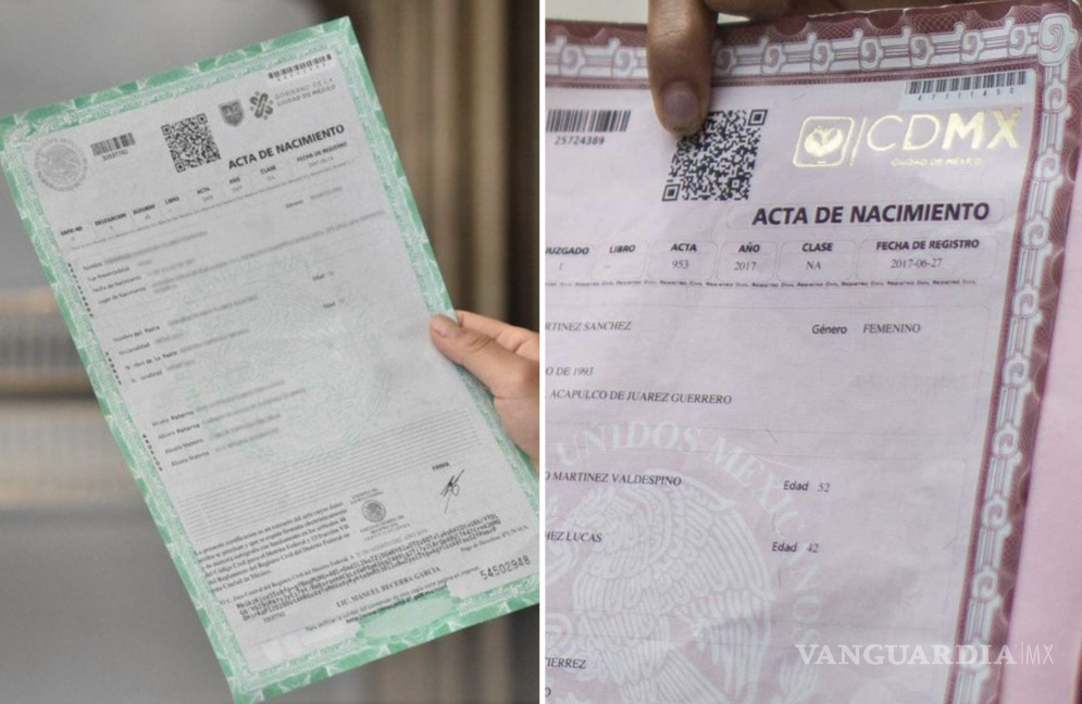 $!Desde la segunda mitad de 2025, el trámite del acta de nacimiento en México cambió en todo el país.