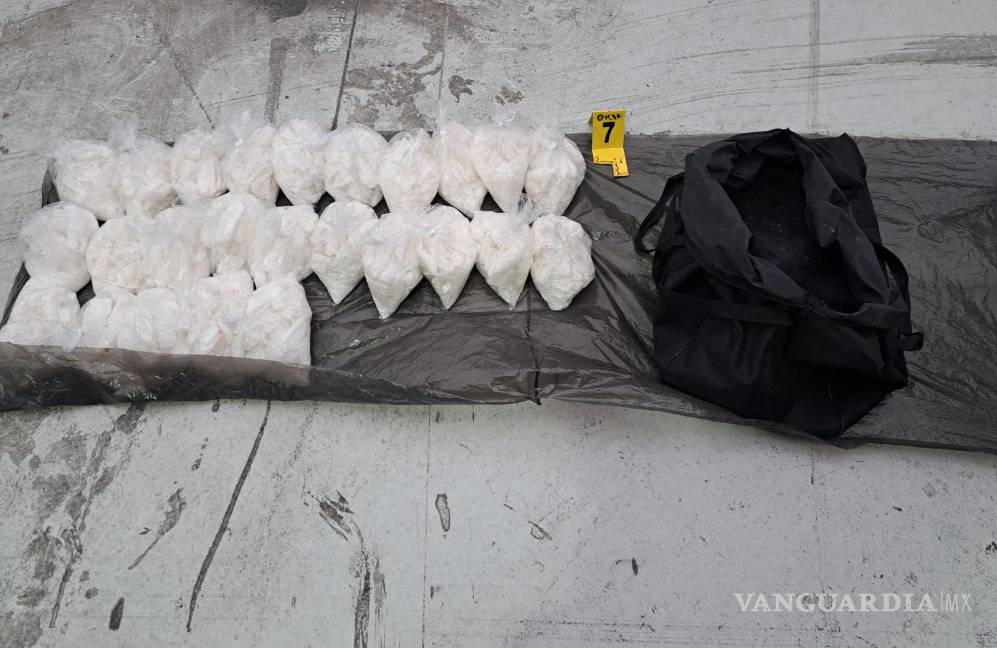 Decomisan más de 100 kilos de droga en centro de Monterrey; su valor superaría los 13 MDP