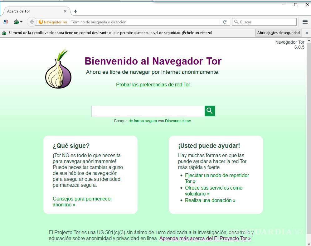 $!Navegador encriptado Tor ya está disponible en Android