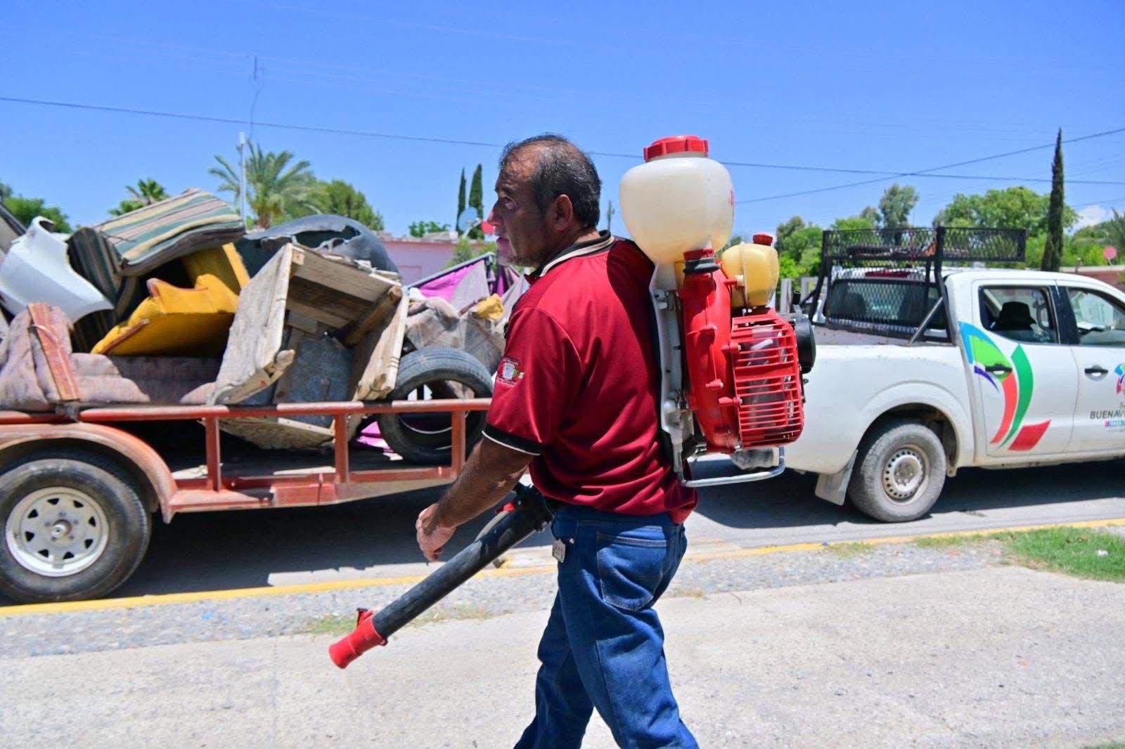 Refuerzan combate contra mosquito transmisor en San Buenaventura ante temporada de lluvias