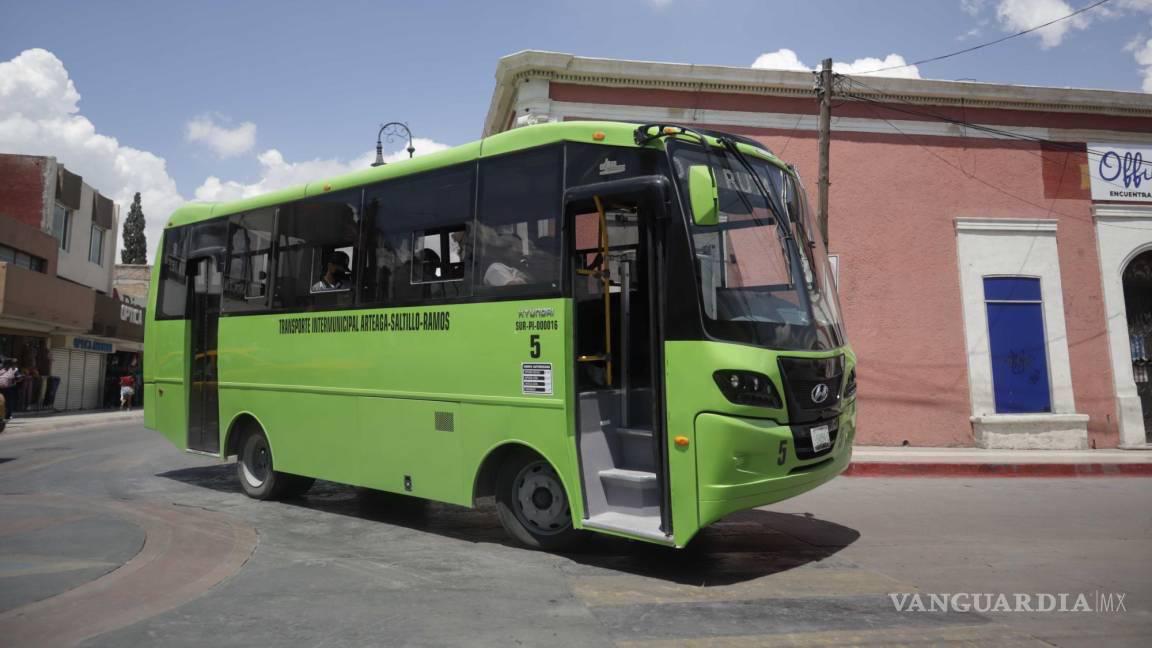 Buscan salvar ruta Arteaga-Saltillo; alcaldesa descarta aumento a la tarifa