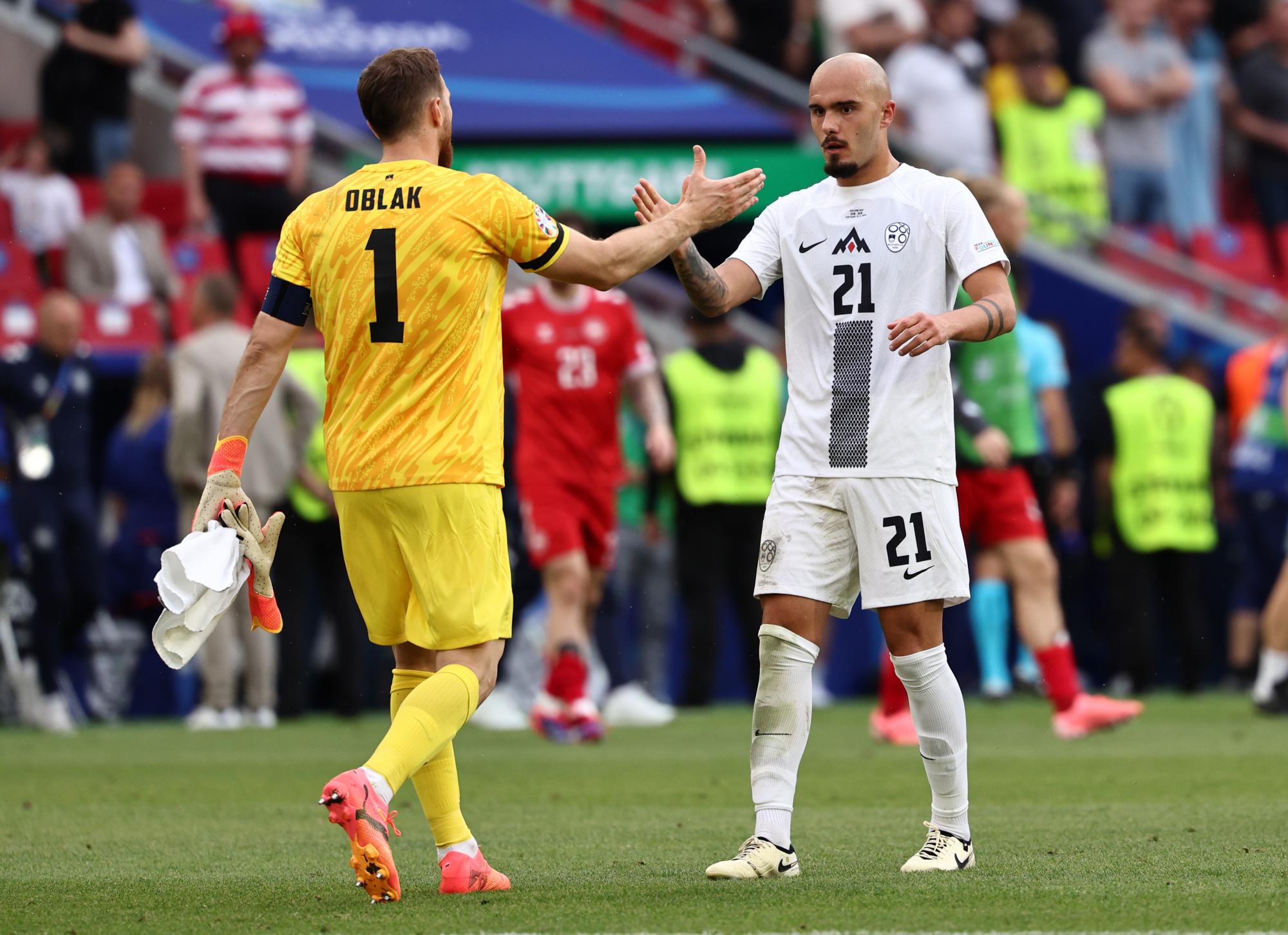 ¡Qué juego!: el primer empate de la Eurocopa es de Eslovenia y Dinamarca. Noticias en tiempo real