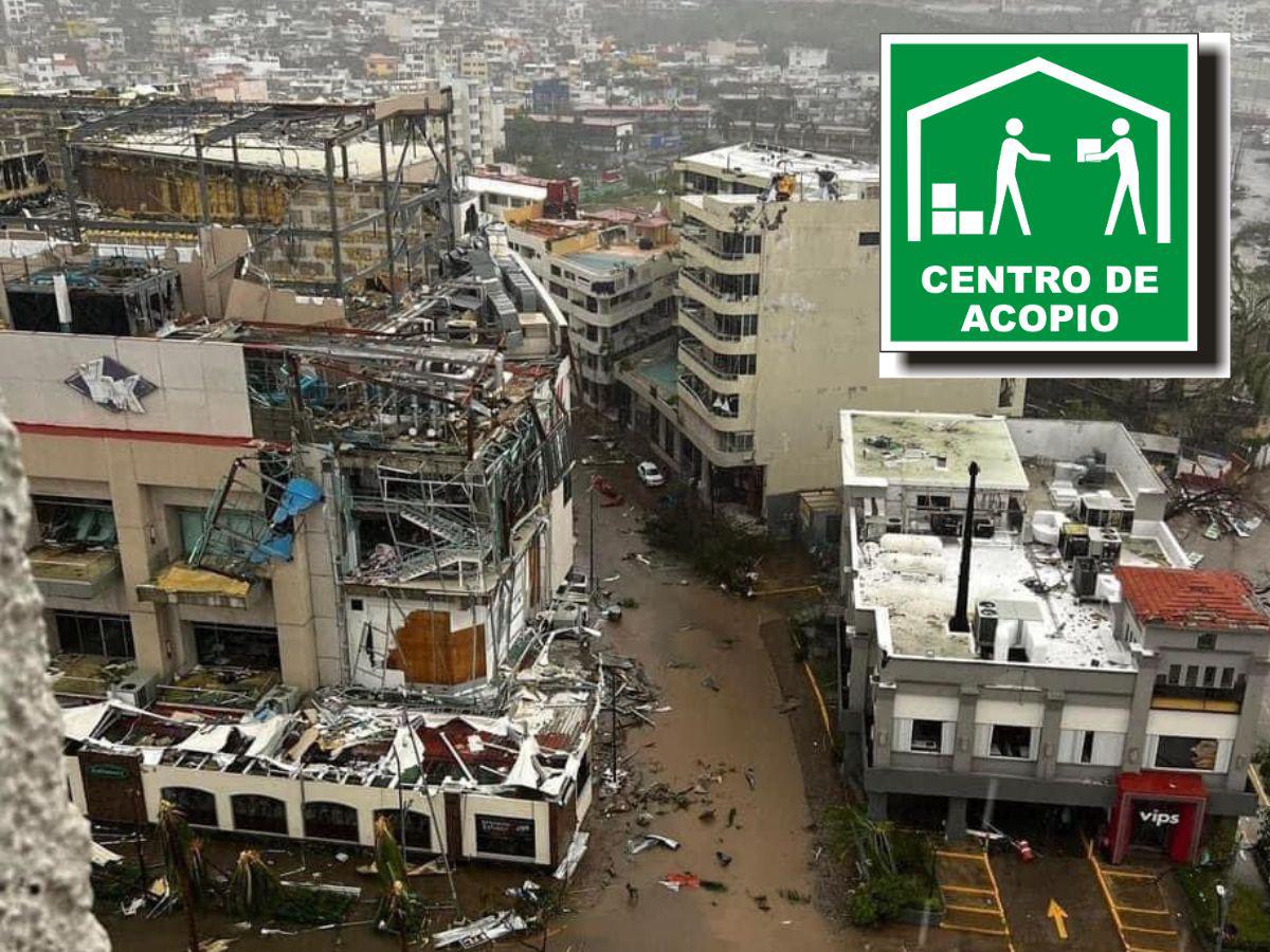 Abre Saltillo centros de acopio para damnificados de Acapulco. Noticias en tiempo real