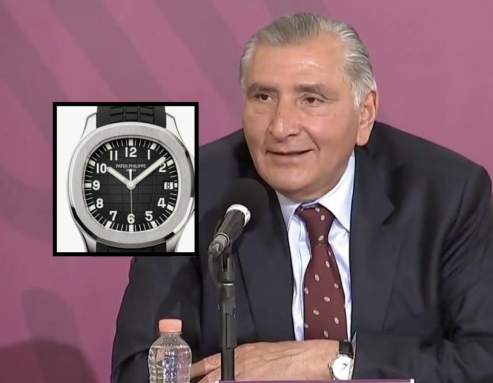 Otro reloj de Adán Augusto y más caro; Loret señala de nuevo a López Hernández. Noticias en tiempo real