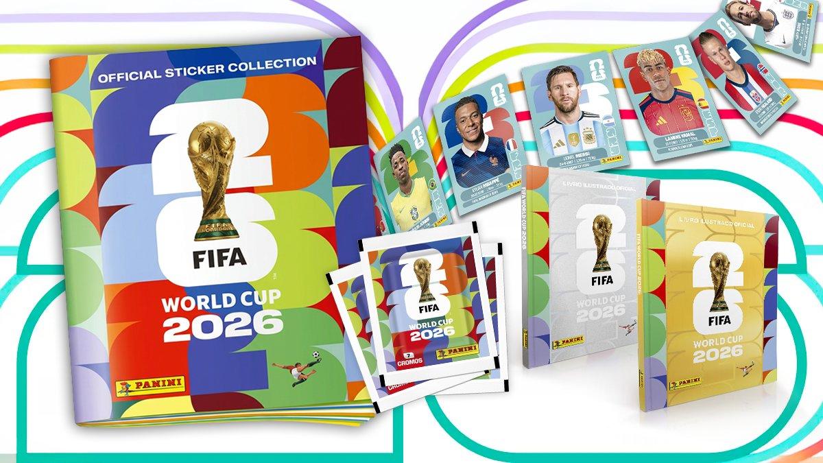 Álbum Panini del Mundial 2026... ¿Cuáles son los precios oficiales de los sobres?